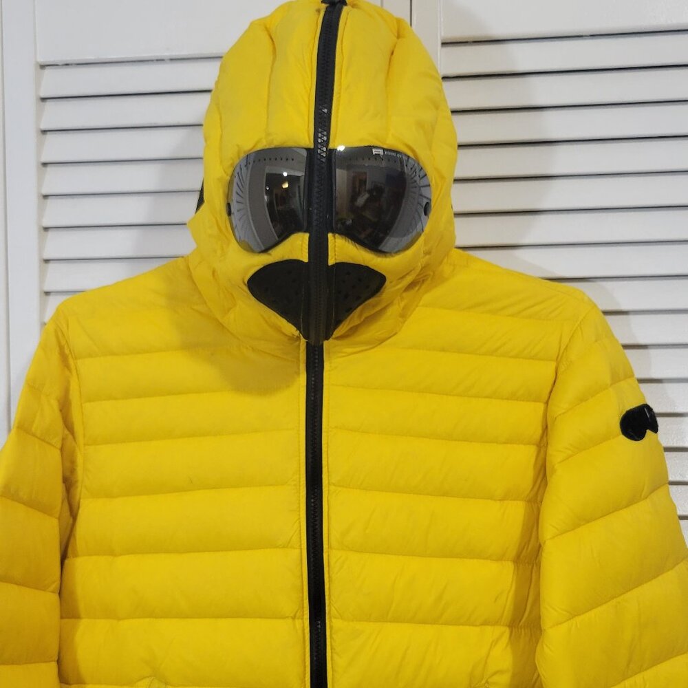 AI Riders on the Storm goggles jacket yellow size 48 NWOT